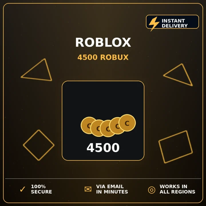 Virtual Robux 4500 Code