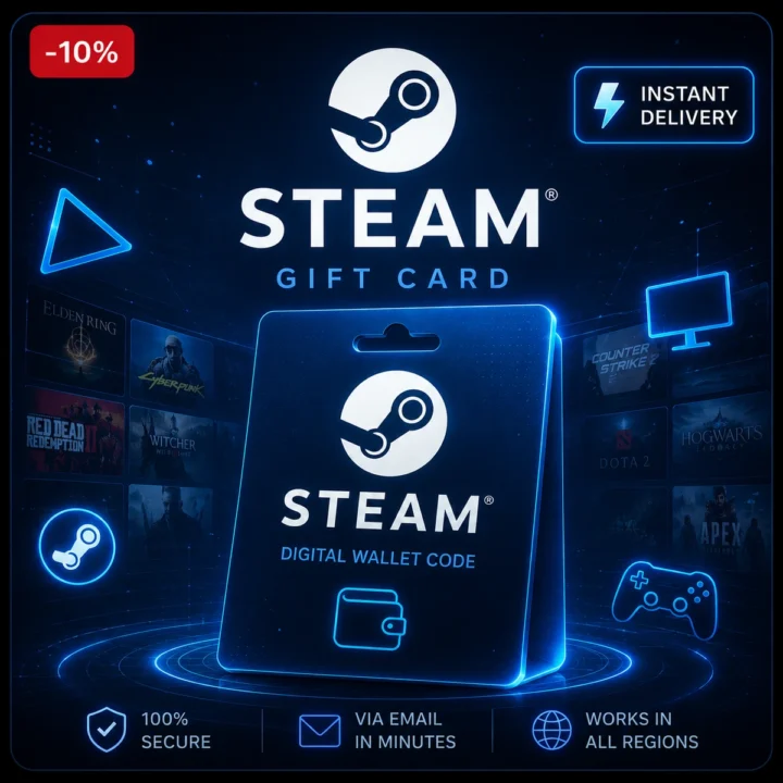 Steam Wallet $50